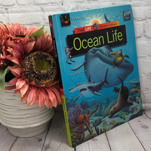 vintage Time- life student library Ocean life 1999 - Picture 1 of 9